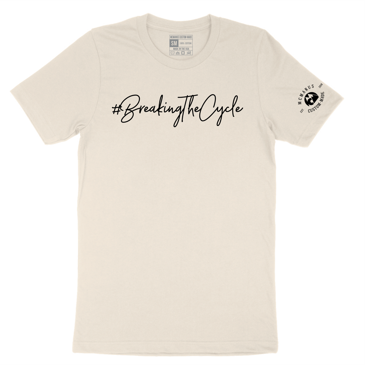 Breaking the Cycle Tee - Natural